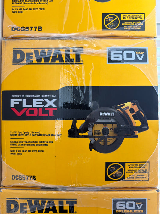 DEWALT 7 1/4” FLEXVOLT Circular Saw with Brake (DCS577B) (Only Tool)
